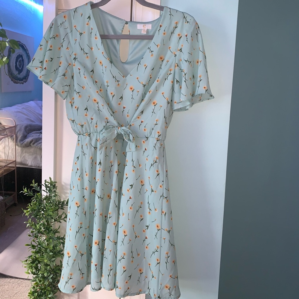 Charming Charlie’s Flower Print Dress
